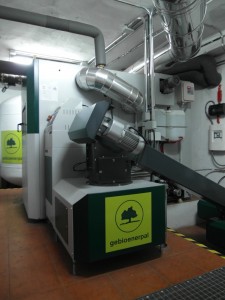 caldeira a biomassa aquecimento
